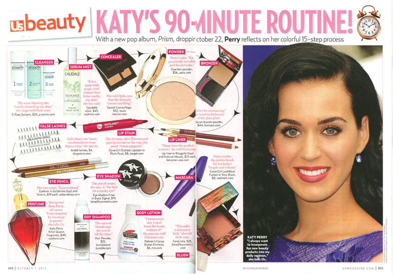 Illustration for article titled This Week in Tabloids: Katy Perry's Beauty Routine Is 90 Minutes Long